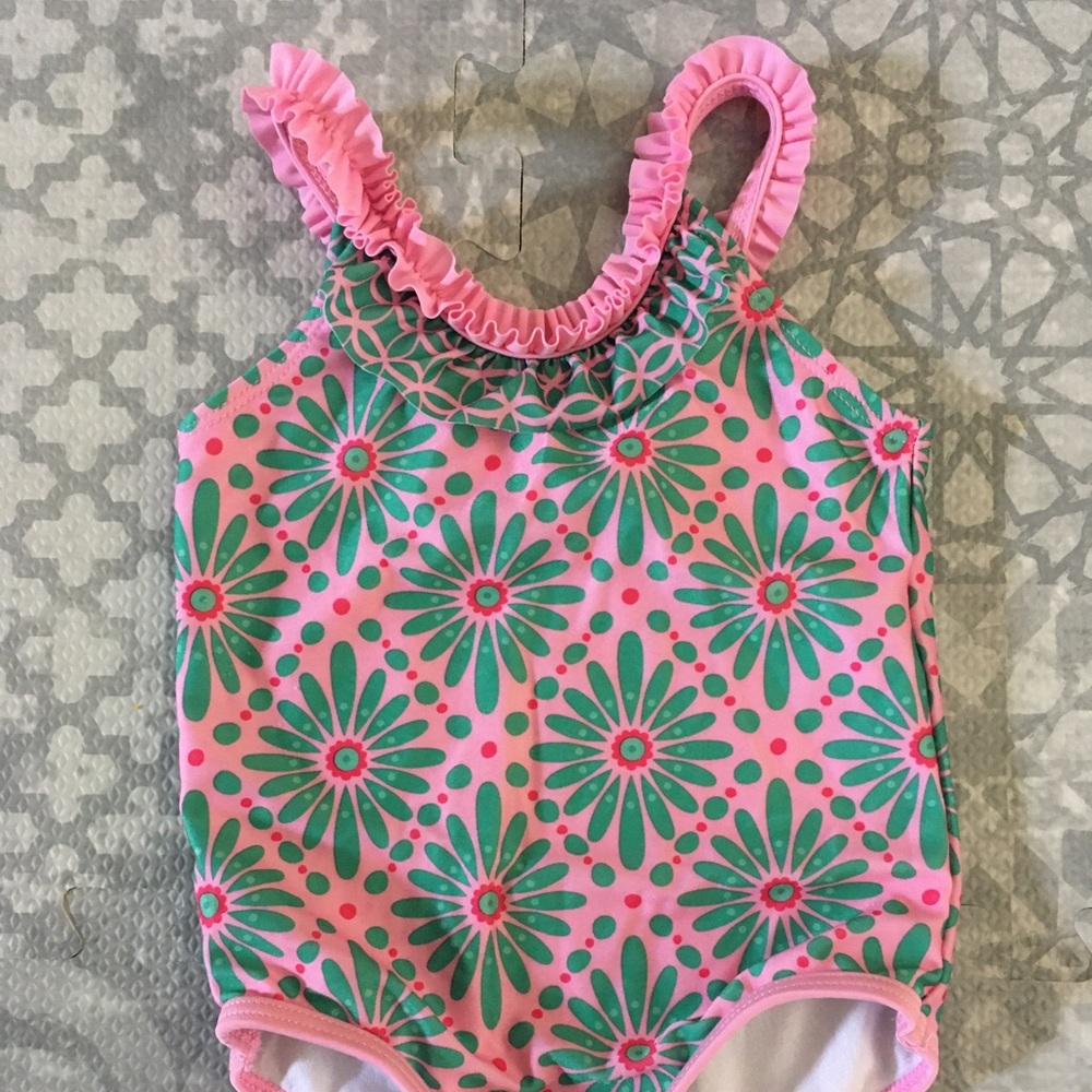 Cabana Beach 3T ruffle swimsuit